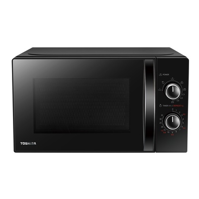 Mikroviļņu krāsns Toshiba MW MG20PBK, 20 L 800 W jaudu, grilla funkcija, 6 jaudas līmeņi