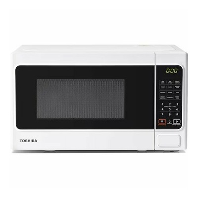 Mikroviļņu krāsns Toshiba MM EM20PWH, 20 L, 800 W, ar digitālo vadību