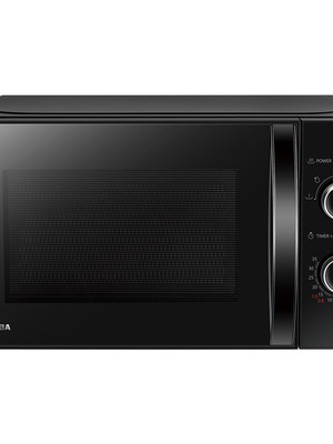Mikroviļņu krāsns Toshiba MW2 MG20PBK, 20L  ar grila funkcijas jaudu 1000W, mikroviļņu jauda 800W  Hover