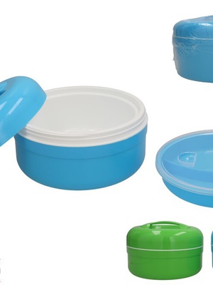 Termiskā pusdienu kārba 1500 ml, 15 x 22,5 x 22,5 cm, GERIMPORT 8445393439303  Hover