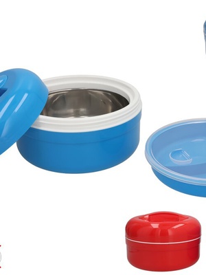 Termiskā pusdienu kārba 1500 ml, 15 x 22,5 x 22,5 cm, GERIMPORT 8445393439334  Hover