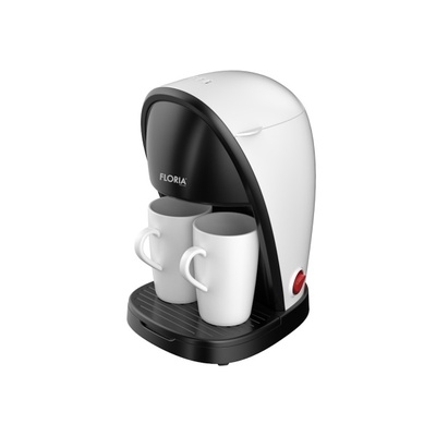 Floria ZLN 9298 kafijas automāts, 450 W, neilona filtrs, mērkarote, 2 komplektā iekļautas tasītes, b