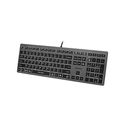 Tastatūra A4Tech 47125 FSTYLER FX60H Grey White Backlit