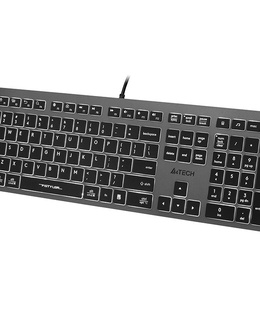 Tastatūra A4Tech 47125 FSTYLER FX60H Grey White Backlit  Hover