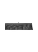 Tastatūra A4Tech 47125 FSTYLER FX60H Grey White Backlit Hover