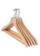 Beldray LA034276FEU7 Wooden Clothes Hangers 5pack