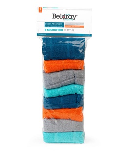  Beldray LA066374FEU7 SUPER ABSORBENT MICROFIBRE CLOTHS  Hover
