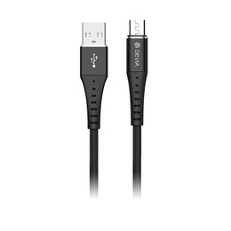  Devia Braid Series Cable (2.1A Android) 1M black