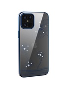  Devia Crystal Flora case iPhone 12 Pro Max blue