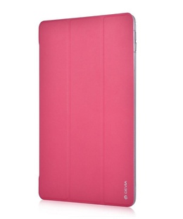  Devia Leather Case with Pencil Slot (2018) iPad Air (2019) & iPad Pro 10.5 Red  Hover