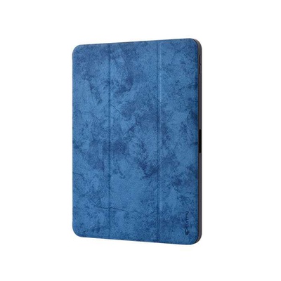  Devia Leather Case with Pencil Slot (2018) iPad Pro 11 Blue