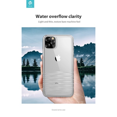  Devia Ocean2 series case iPhone 11 Pro clear