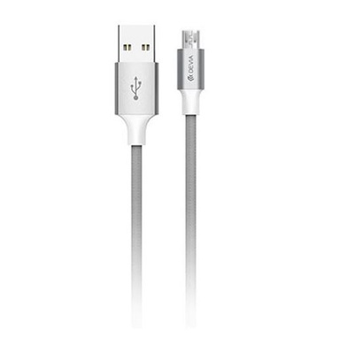  Devia Pheez Series Cable for Micro USB (5V 2.4A, 2M) grey
