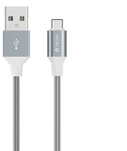  Devia Pheez Series Cable for Micro USB (5V 2.4A,1M) grey  Hover