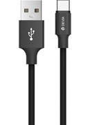  Devia Pheez Series Cable for Micro USB (5V 2.4A,1M) red