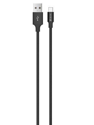  Devia Pheez Series Cable for Type-C (5V 2.4A,1M) black  Hover
