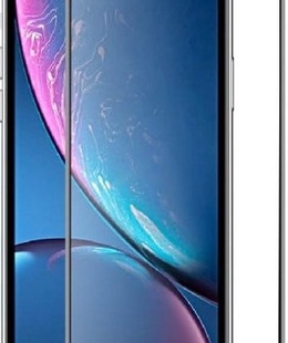  Devia Real Series 3D Curved Full Screen Explosion-proof Tempered Glass iPhone XR (6.1) black  Hover