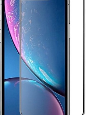  Devia Real Series 3D Curved Full Screen Explosion-proof Tempered Glass iPhone XR (6.1) black  Hover
