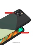  Devia simple style grid case iPhone 11 Pro Max green Hover