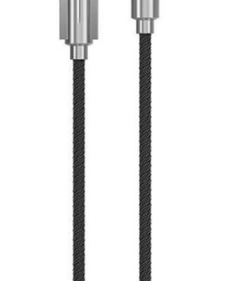  Devia Storm Series Zinc Alloy Android cable (5V 2.1A,1M) black  Hover