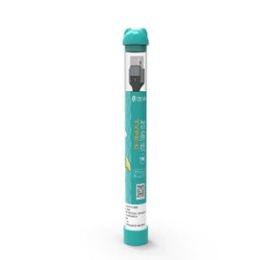  Devia Tube Cable for Type-C (5V 2A,1M) blue