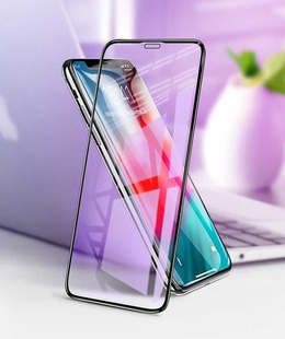  Devia Van Anti-blue Ray Full Screen Tempered Glass iPhone XR (6.1) black (10pcs)  Hover