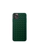  Devia Woven Pattern Design Soft Case iPhone 11 Pro Max green