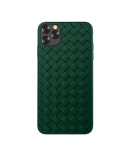  Devia Woven Pattern Design Soft Case iPhone 11 Pro Max green  Hover