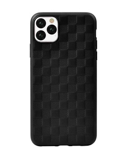  Devia Woven2 Pattern Design Soft Case iPhone 11 Pro Max black  Hover
