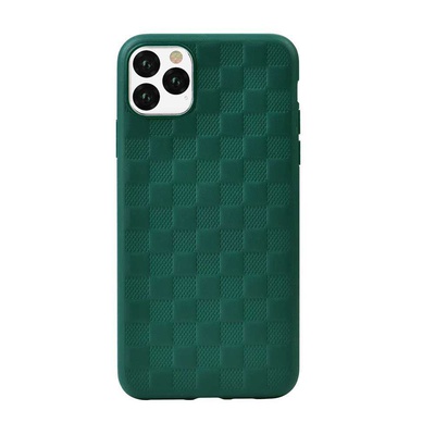  Devia Woven2 Pattern Design Soft Case iPhone 11 Pro Max green
