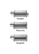 Virtuves kombains Gastroback 90763 Pasta set 3 pcs for Design Stand Mixer 40977 Hover