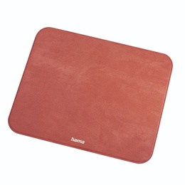  Hama 00054169 Velvet Mouse Pad coral, Red
