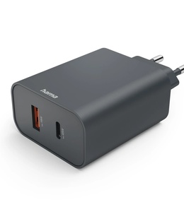  Hama 00086444 45W USB-C, USB-A  Charger PD Black  Hover