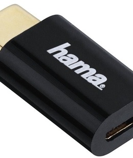  Hama 00178399 Adapter, micro USB to USB Type-C plug, Black  Hover