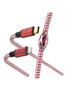  Hama 00183310 USB Type-C Cable - Lighting MFI 1.5m Red