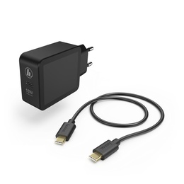  Hama 00183326 Charging Kit, USB-C PD / Qualcomm 18W, USB-C Cable 1.5m, Black