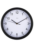  Hama 00186338 Wall clock Pure 25cm Quiet Black