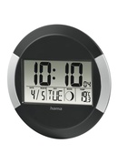  Hama 00186383 PP-245 Wall Clock Black Hover