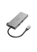  Hama 00200110 USB-C Hub, Multiport, 6 Ports, 2 x USB-A, USB-C, HDMI, SD, microSD Hover