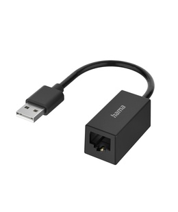  Hama 00200324 Network Adapter, USB Plug - LAN/Ethernet Socket, Fast Ethernet  Hover