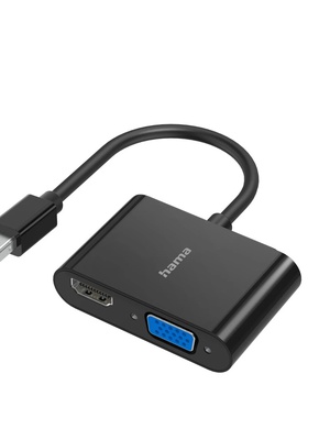  Hama 00200330 Video Adapter, 2In1, Mini-Dp - HDMI - Vga  Hover