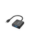  Hama 00200333 Video Cable Adapter Mini DisplayPort VGA (D-Sub), Black