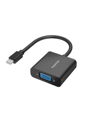  Hama 00200333 Video Cable Adapter Mini DisplayPort VGA (D-Sub), Black  Hover