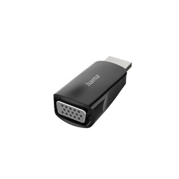  Hama 00200344 Video Adapter, HDMI Plug - VGA Socket, Full HD 1080p