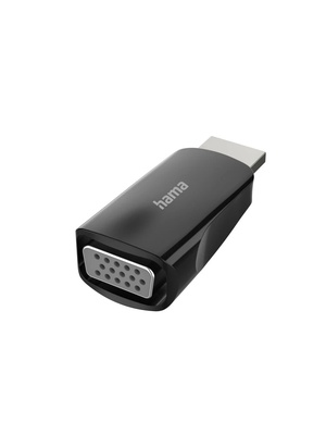  Hama 00200344 Video Adapter, HDMI Plug - VGA Socket, Full HD 1080p  Hover