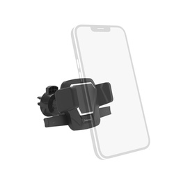  Hama 00201509 Easy Snap Car Mobile Phone Holder for Grating, 360 Rotation Universal