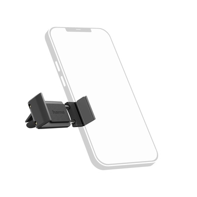 Hama 00201515 Flipper Car Mobile Phone Holder for Grating, 360 Rotation Universal
