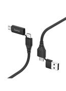  Hama 00201537 4-in-1 Multi Charging Cable 1.5m