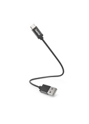  Hama 00201600 Charging Cable, USB-A - USB-C 0.2m Nylon black