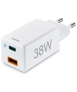  Hama 00201640 USB charger 38W Indoors, White  Hover